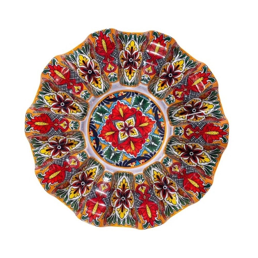 Prepara Taco Carousel Melamine Serveware NWOT